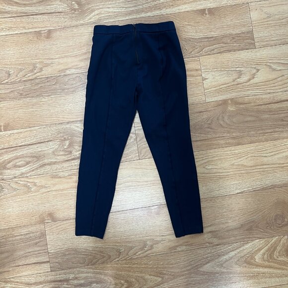 J. Crew, Navy Womens Anyday Pant in Stretch Ponte - Picture 2 of 8